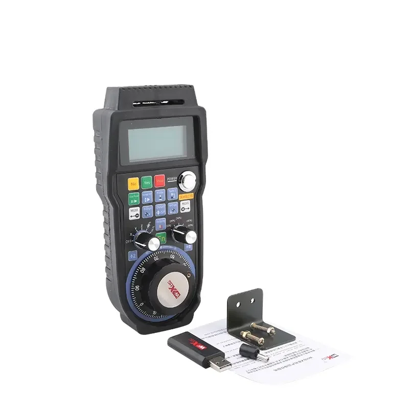 WiXHC Weihong NC Studio System 3 Axis Wireless CNC Controller Electronic Handwheel Encoder MPG Pendant WHB03B for CNC Engraving