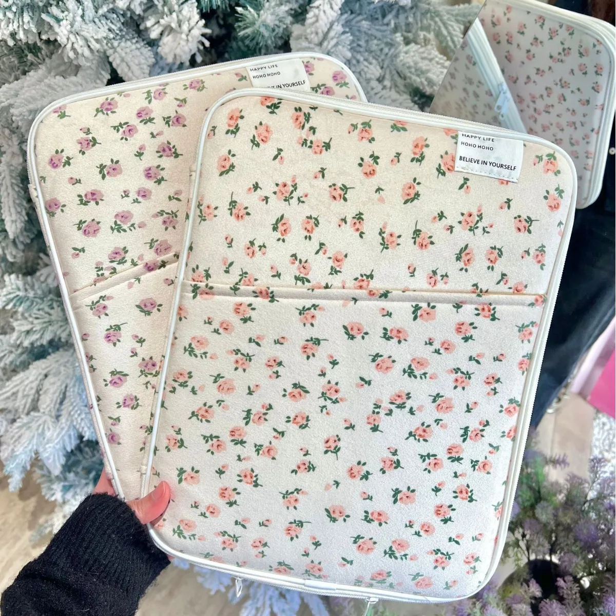 Tablet Sleeve Bag for IPad Pro 11 13 2024 M4 Pouch IPad 10th 9th 8th 7th Generation Air 5 4 3 2021 2022 Waterproof Tablet Bag