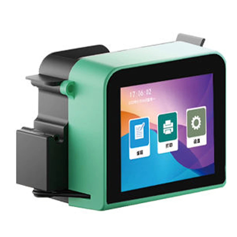 Continuous High Speed 60m/Min HD 600dpi Portable12.7mm Digital TIJ CIJ Inkjet Printers for Bottles Cans Industrial Packaging