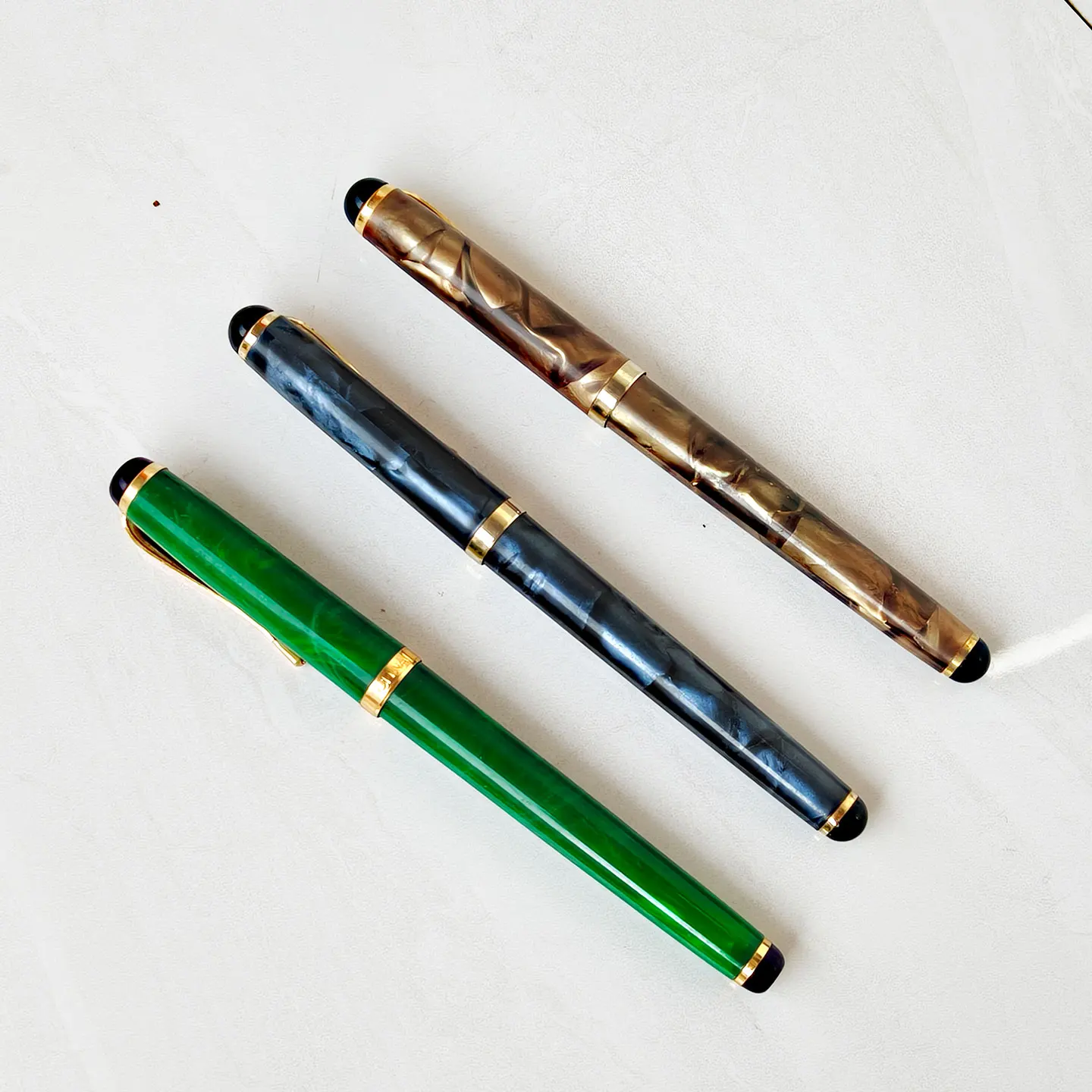 1990s Rare Stock Hero 91 Fountain Pen,0.7MM Bent Tip Writing, Office, Collection Stationery Clearance Sale Plastic Shaft