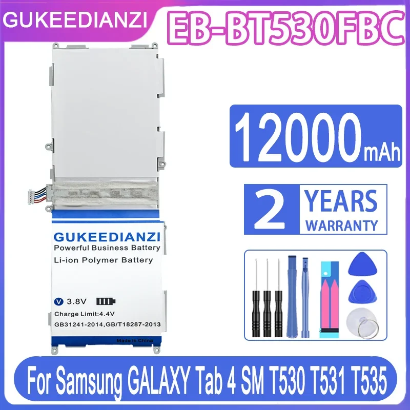 

Аккумулятор GUKEEDIANZI для планшета Samsung GALAXY Tab 4 12000 SM T530 T531 T535