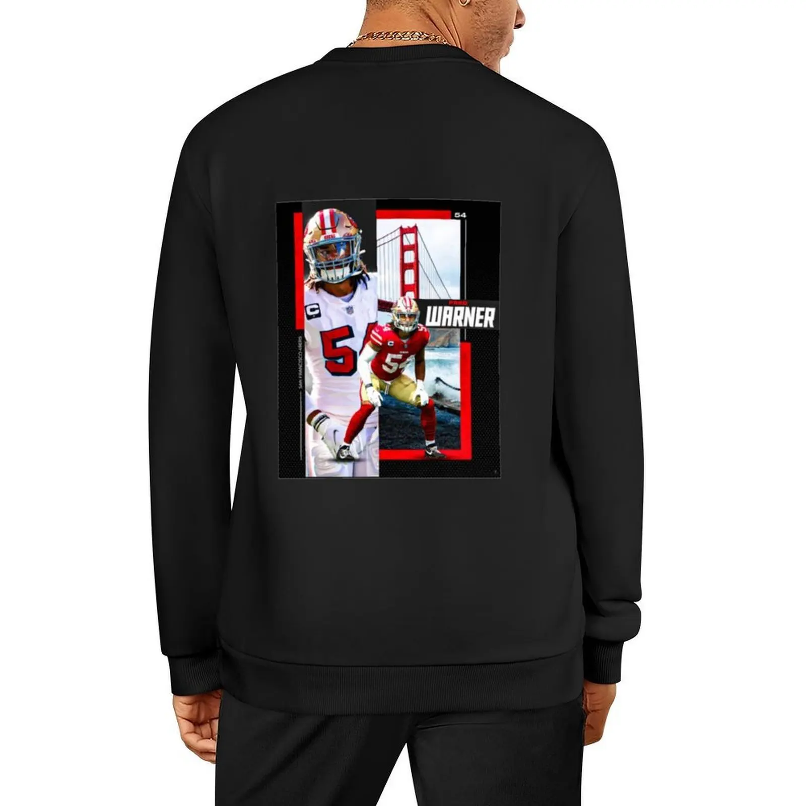 

Fred Warner Pullover graphic t shirts men tracksuit men tracksuits men clothes hooded sweatshirts