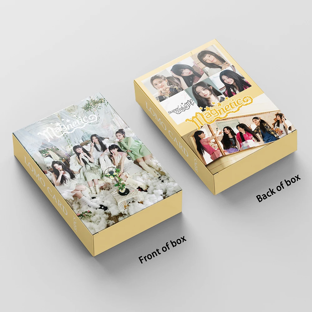 55pcs/set KPOP ILLIT Lomo Cards Photocards Album  Girls Group Fans Collection Gift Postcards Photo Card Fan gifts