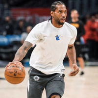 2025 Summer New Clippers Kawhi Leonard Same Short Sleeve T-Shirt Men's American Basketball Training Sweat Crew Neck Sports Top