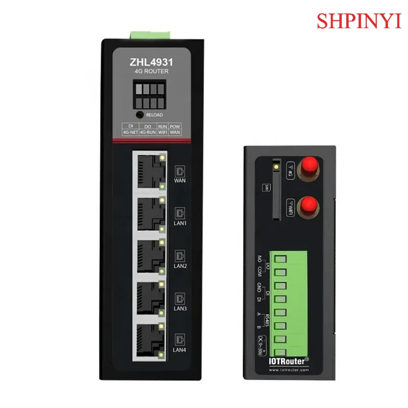 

MQTT с дистанционным управлением Формат JSON Шлюз для сбора данных IOT с портами LAN WAN Промышленный маршрутизатор 4G