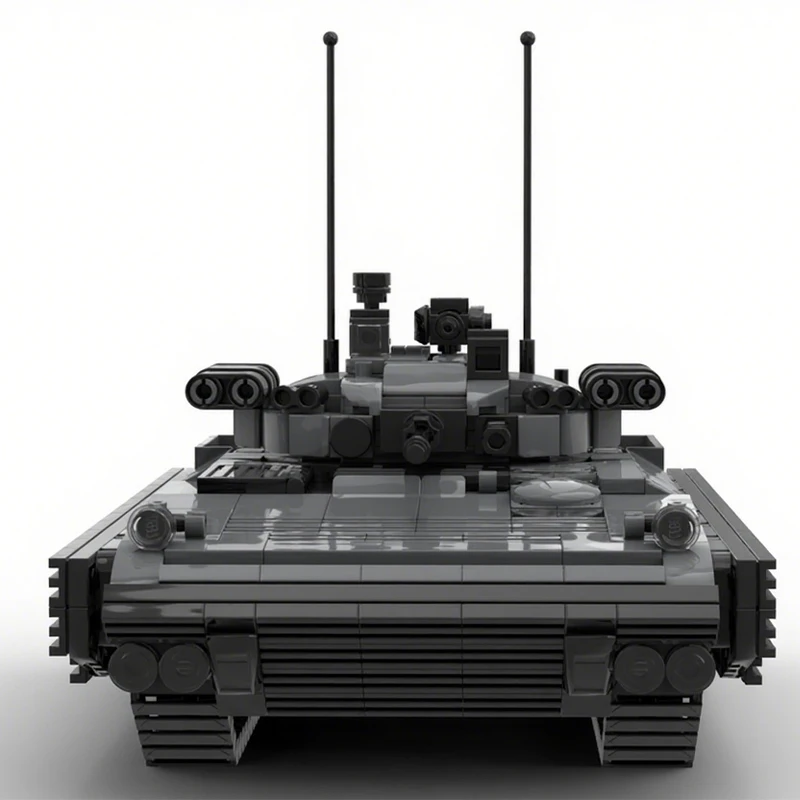 

864 Pcs MOC BMP-2 Mod 2 Variant Armored Vehicle DIY Model Building Blocks Birthday Toys Gift