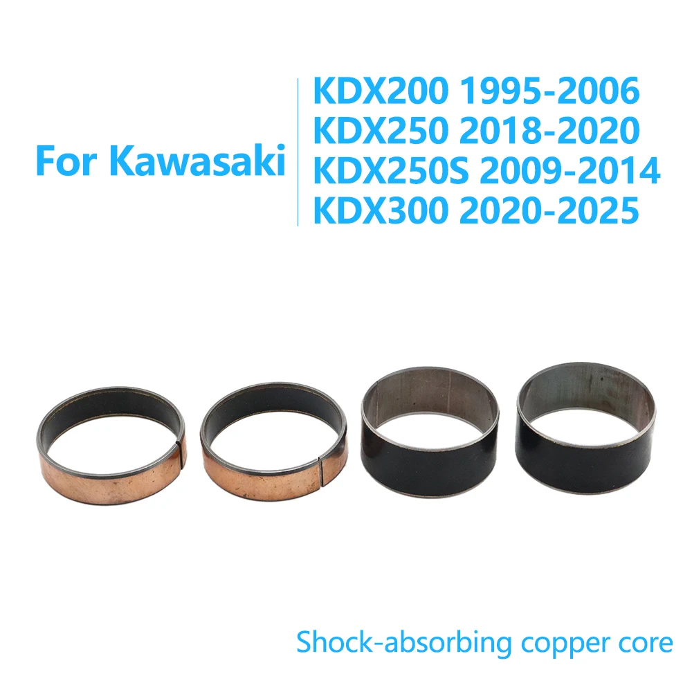 

Front Fork Bushings External Guide Rails Shock Absorption Up Down For Kawasaki KDX200 KDX250 KDX250S KDX300 KDX 200 250 250S 300