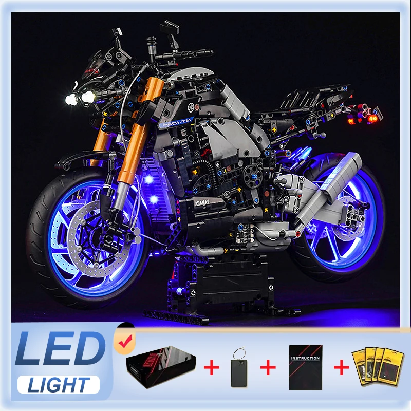 

Комплект высококачественных светодиодных фонарей для Lego 42159 (только светодиодный светильник, модель без блоков), прецизионный дизайн для идеальной посадки