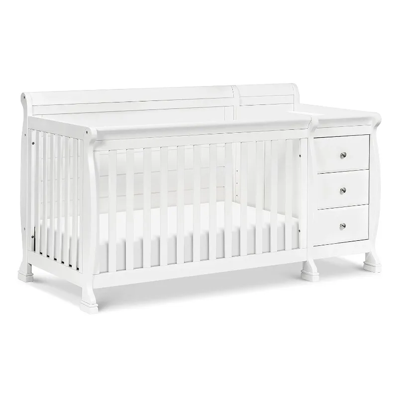 

DaVinci Kalani 4-in-1 Convertible Crib and Changer Combo in White