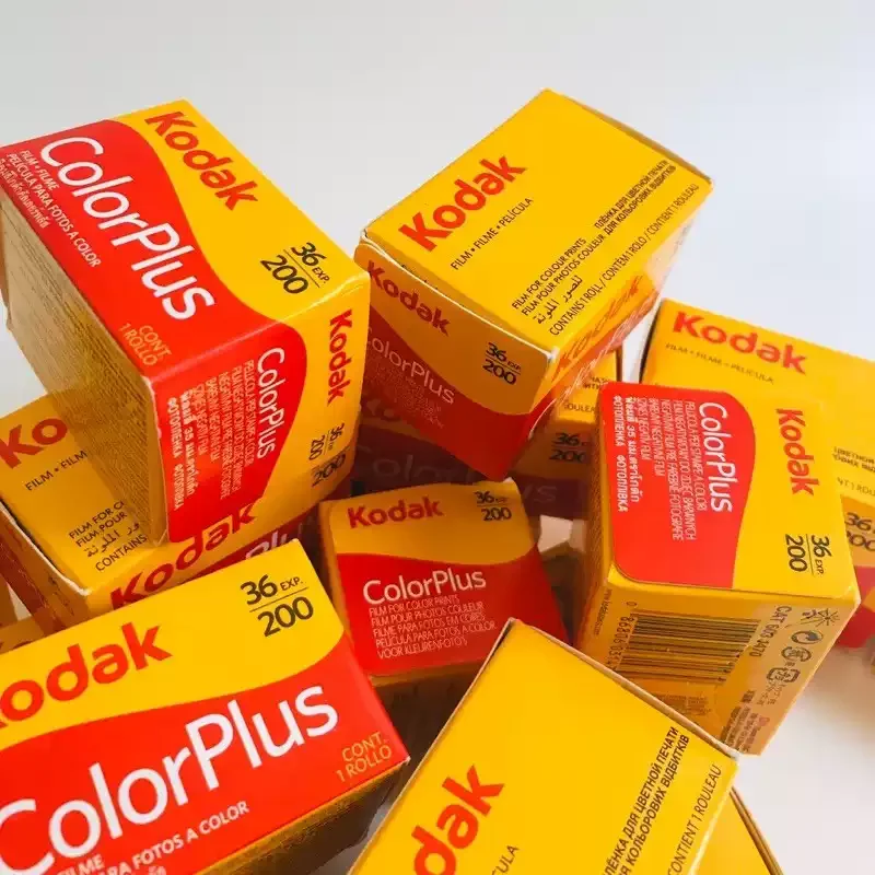 1/2/3/5/10 Rolls KODAK 35mm New Films ColorPlus 200 36 Exposure in Stock of Kodak Photo Paper Tried for M35 / H35 Camera (2028)