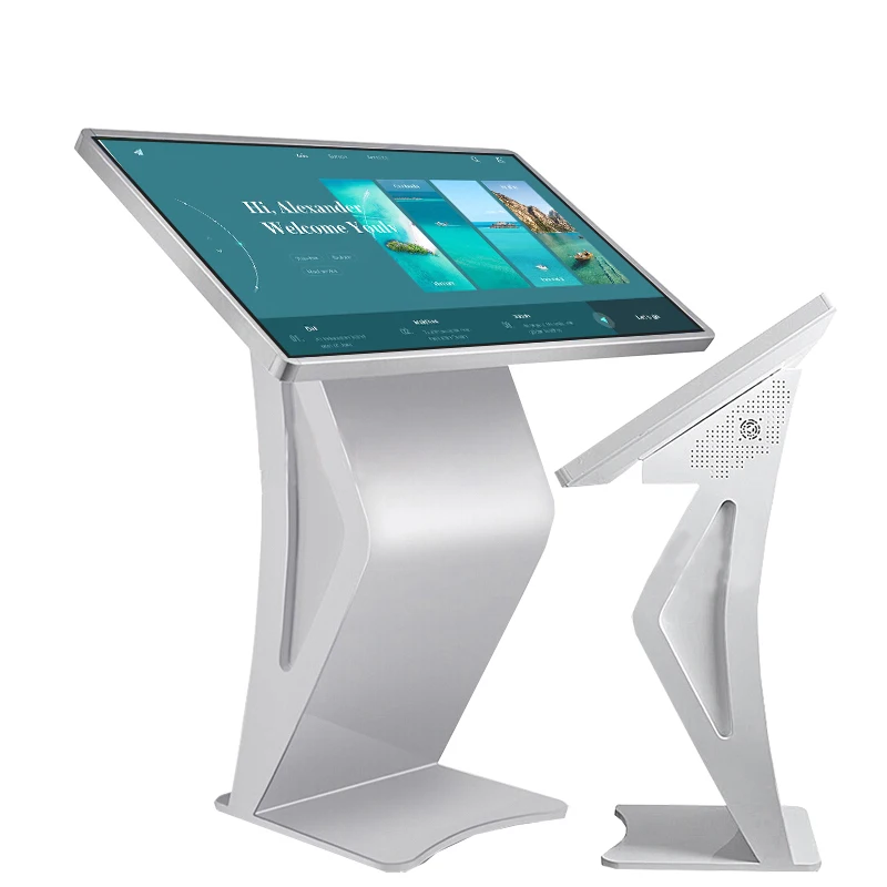All-in-One Interactive Screen Kiosk Multi-Size Display with LCD Touch Inquiry for Self-Service Business Advertising