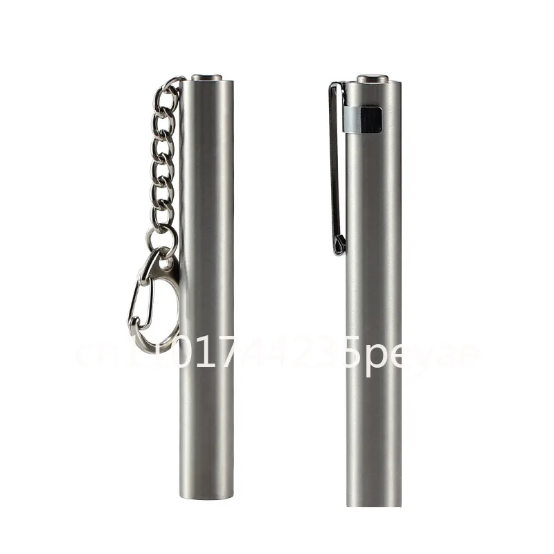 EDC Mini Flashlight Customized, Portable Identification Light Stainless Steel Wear Resistant