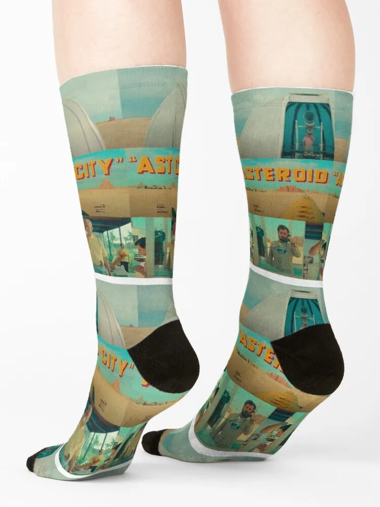 asteroid city Socks christmas stocking snow Men's Hiking boots Mens Socks Women's