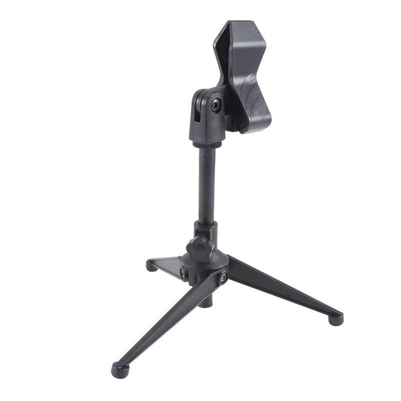REPLA-2X Microphone Stand Desk Tripod Microphone Tripod For DJI Mic/Moma/Rode Go/Relacart Wireless Microphone