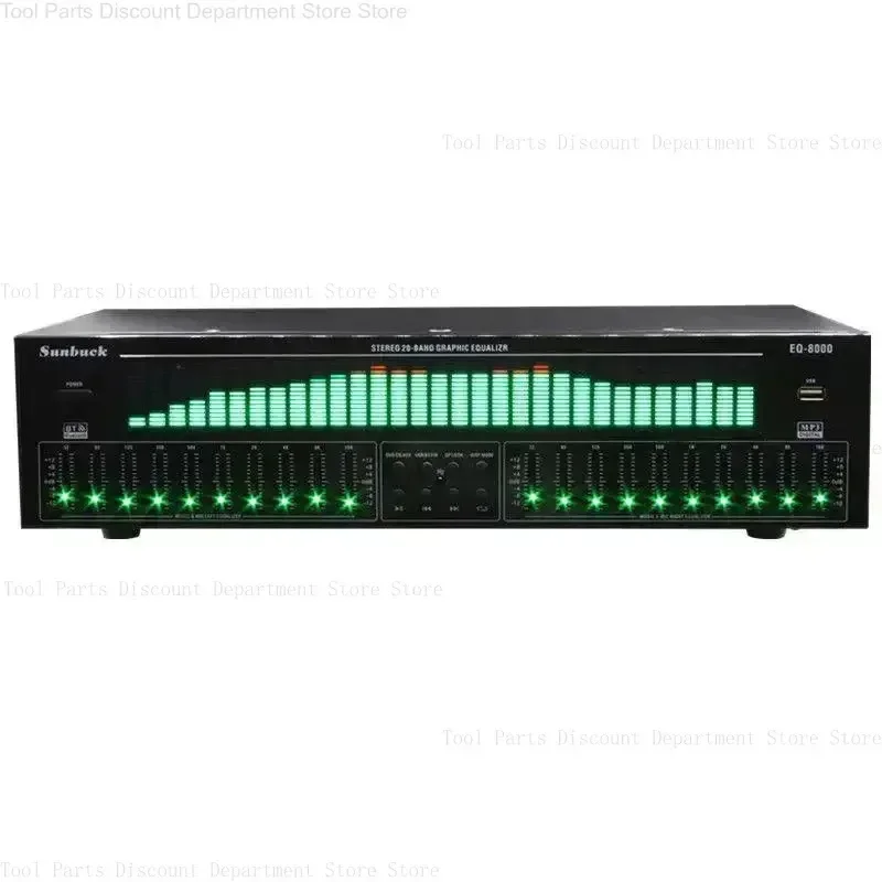 Professional EQ Equalizer, 5.4 Receiver Fiber Coaxial Digital Audio Decoding U Disk Fever Pre-Player