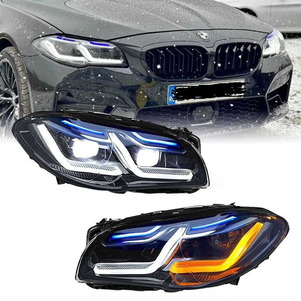 Headlight LED upgrade for BMW 5 Series F10 2011-2013 2014-2016 Front Light Plug and Play