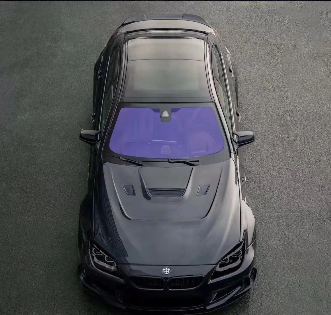 

Подходит для BMW 6-серии F12 F13, обновленный комплект капота из углеродного волокна