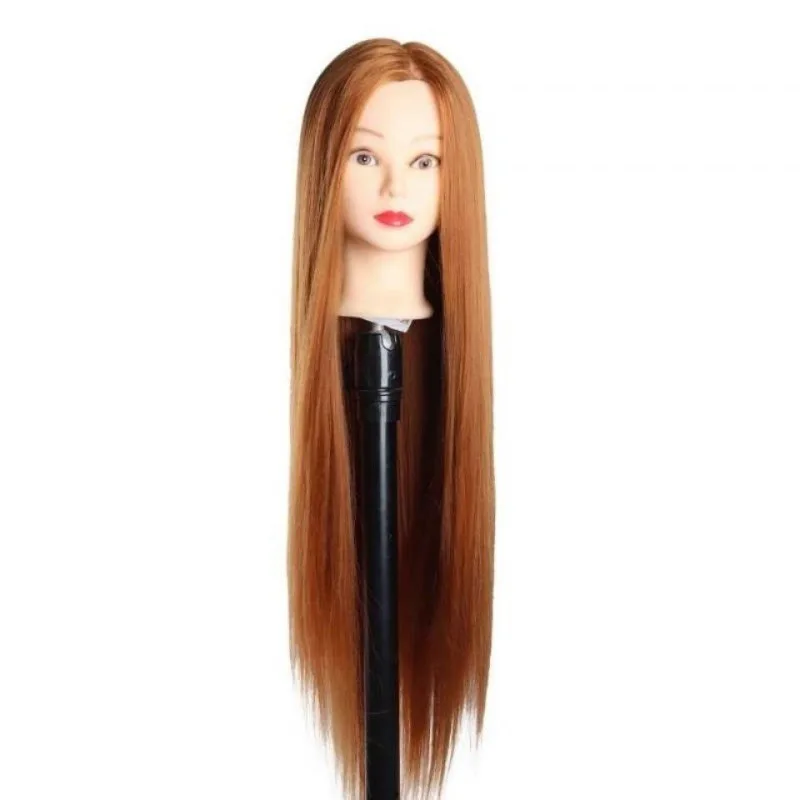 3Color Makeup Hairdressing Training Mannequin Head Salon Hairstyles Hand Woven Head Model Dummy Doll Manikin Head