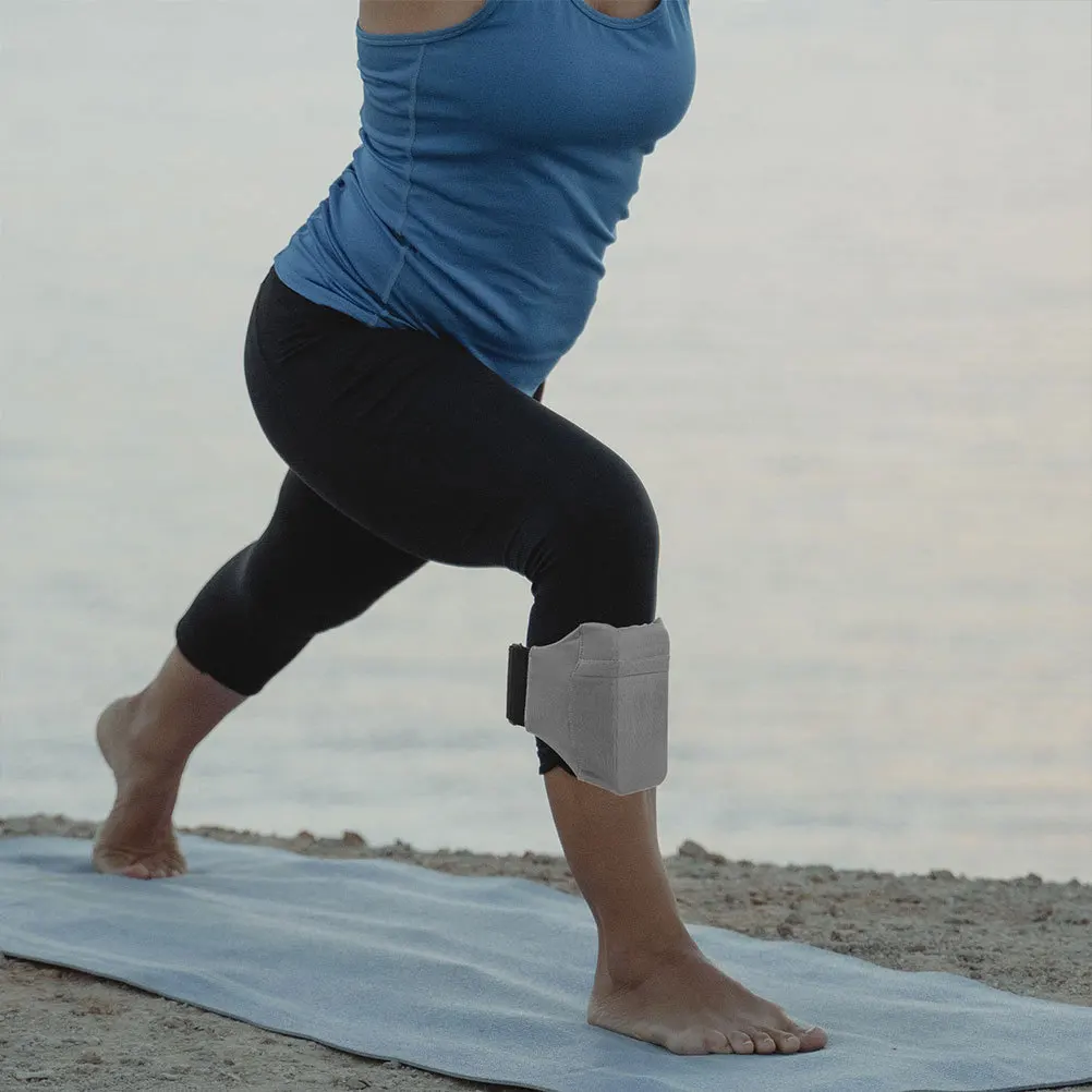 2pcs Phone Leg Pouch Adjustable Running Leg Band For 5.5-7.5 Inch Phones Sports Mobile Calf Bag Jogging Hiking Workout