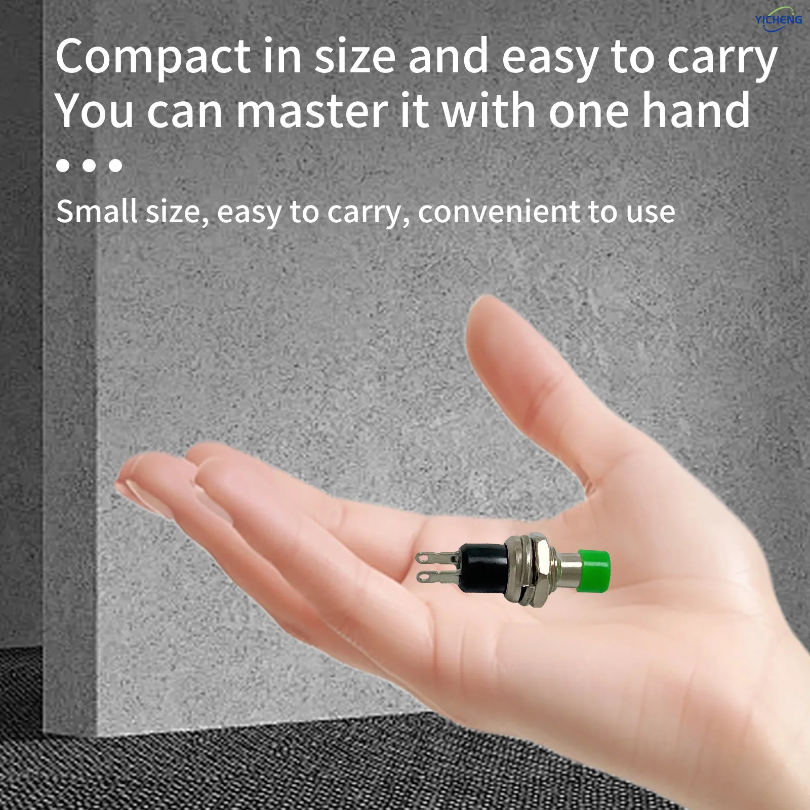 12 قطعة زر بدون مفتاح قفل 7 مم مصغر، NC - اضغط للإغلاق/NO - اضغط للفتح، كابل ملحوم 150 مم، اختر، طول قابل للتخصيص.