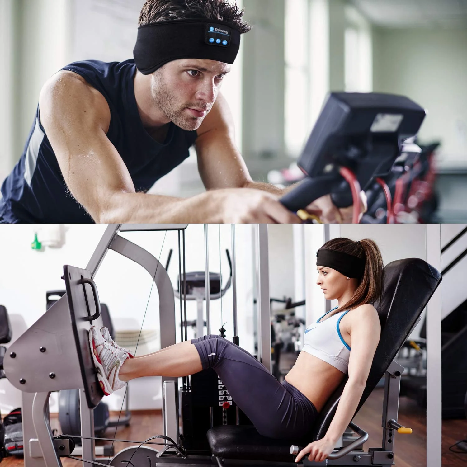 شعبية حار بيع بلوتوث عقال سماعات الموسيقى عقال للنوم عصابة رأس رياضية العصابة للرياضة في الهواء الطلق والنوم #5