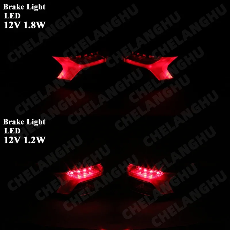 1Pair Outside Tail Rear Lamp light For Mitsubishi Outlander PHEV 2022 2023 2024 LED Brake Lamp Car Accessories 8330B183 8330B184