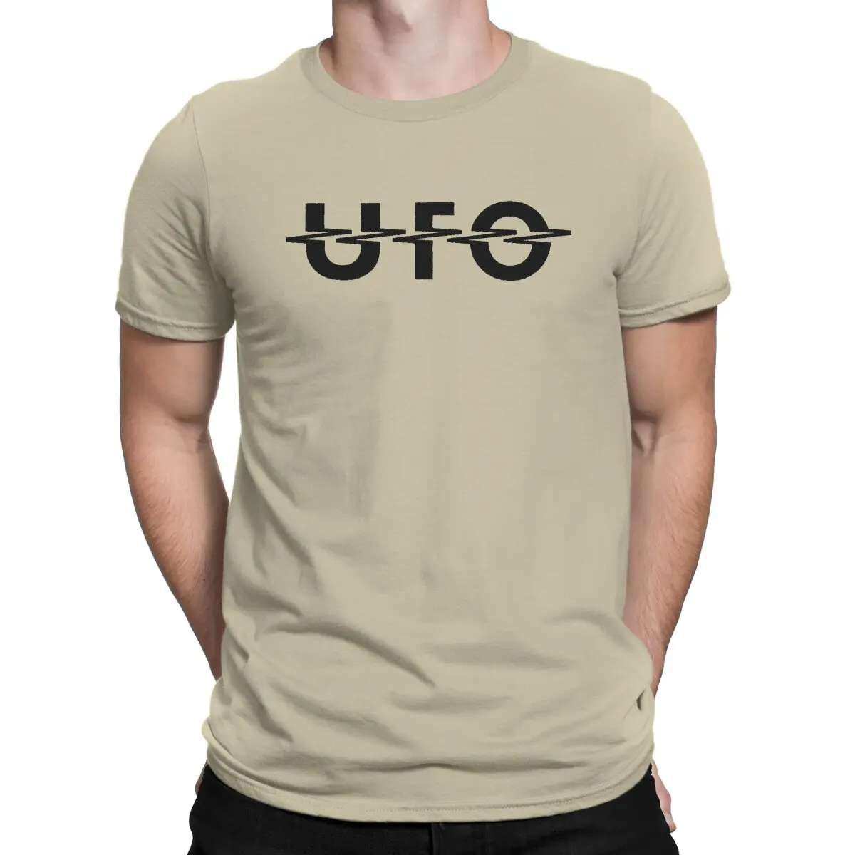 Men Band Essential T Shirt Ufo Band 100% Cotton Clothing Vintage Short Sleeve Crewneck Tees Birthday Present T-Shirts