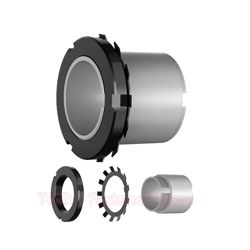 1pcs ID 14-60mm Z19B Expansion Sleeve Keyless Bushing Connection Tension Shaft Locking Assembly Device Thin-walled