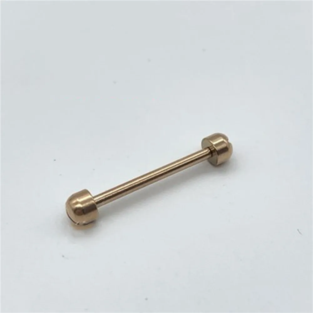 1Pc Watch Screw Tube Rod 14mm 16mm 18mm 20mm 22mm Silver/Gold/Rose Gold Connection Shaft Watch Parts