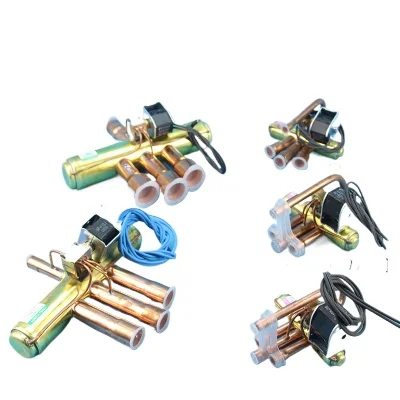 Air Conditioner Four-Way Reversing Valve 1/1.5/2/3/5/10P Air Conditioner Four Way Solenoid Valve Coil