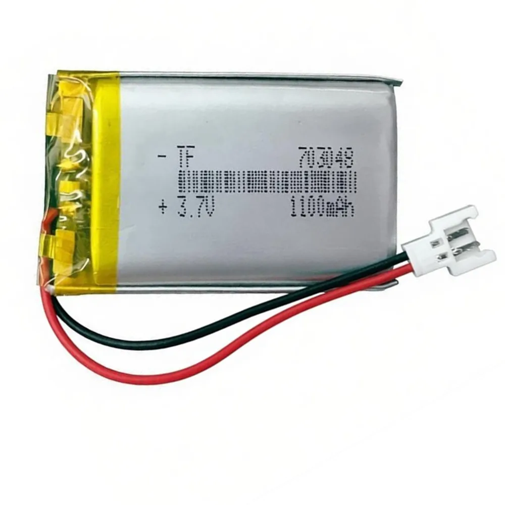 1-10PCS 703048 1100mAh 3.7V Lithium Polymer Rechargeable Battery For MP3 GPS Bluetooth Speaker Headset Early Education Machine
