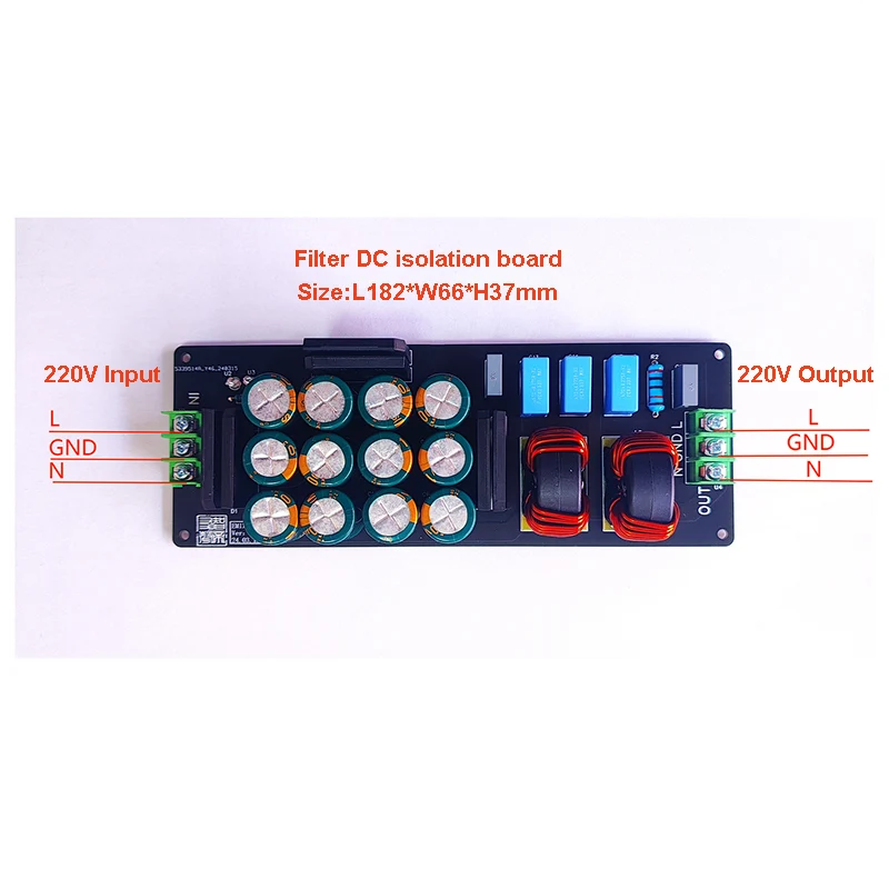 Filter DC Isolation Board Eliminate Transformer Whistling Improve the Sound Effect Filtering