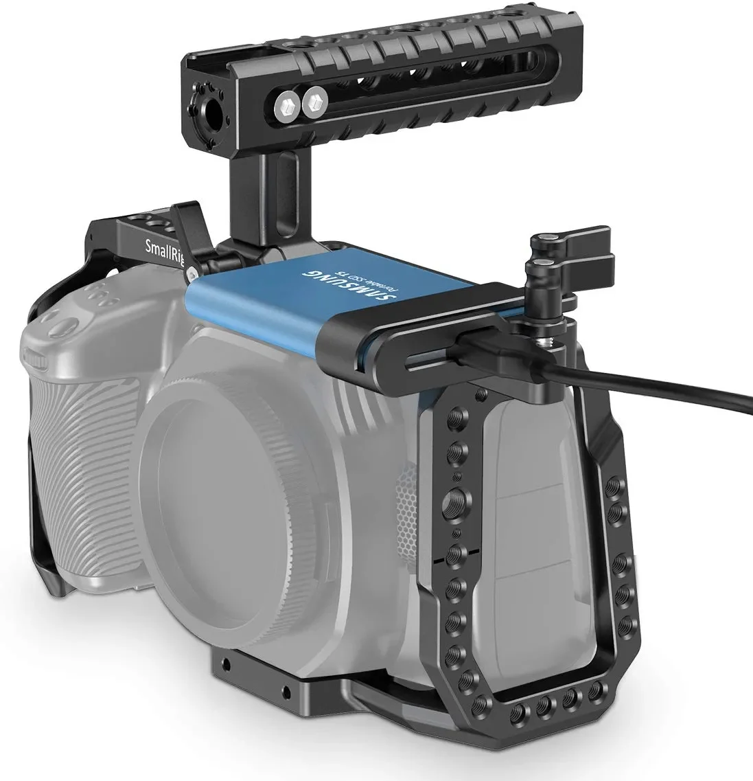 

Smallrig Camera Cage Kit for Blackmagic Design Pocket Cinema Camera 4K & 6K, Compatible With Bmpcc 4K & 6K -Kcvb2419