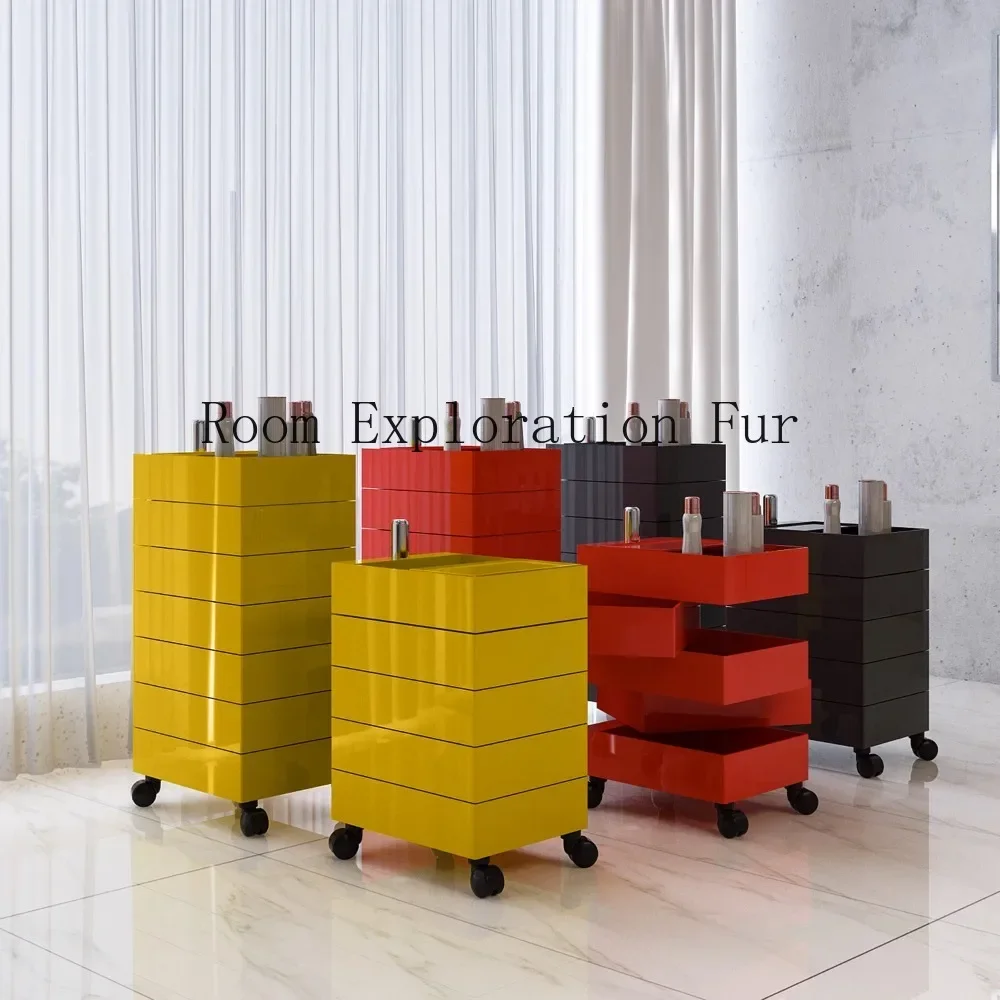 

Cart With Wheels Storage Salon Furniture Trolley Auxiliary Spa Organizer Cosmetic Helper Hairdresser Rollers Station Beauty Tray