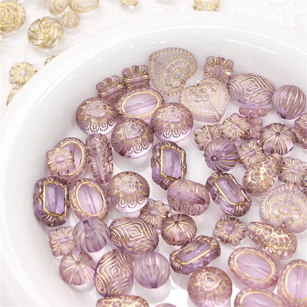 CH21 Vintage Japanese Style Ins Bead Blind Box Acrylic DIY Novice Handmade Jewelry Beaded Loose Bead Material