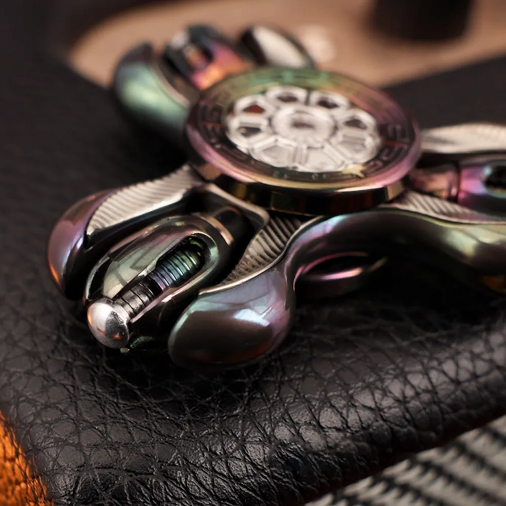 CHIMAGO EDC Jing Lun Open Nail Gyro Zirconium Colorful Fidget Spinner Fidget Toys Adults Original Spinner Designs