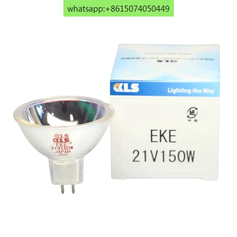 KLS Japan Halogen Bulb AOI Microscope Bulb EKE/L JCR 21V150W10H/5 GX5.3