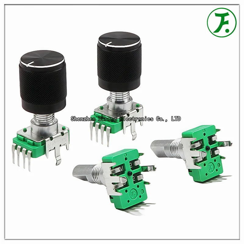 Taiwan Fuge 112 vertical volume effect potentiometer OB2.5K/0B10K 4 pin 360 degree handle length 15MM