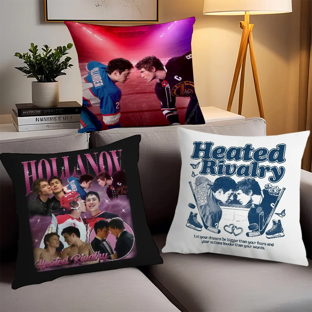 Drama TV Heated Rivalry Pillow Case Office Cushions Suitable For Sofa Car Bedroom Decorative Cushion Cover