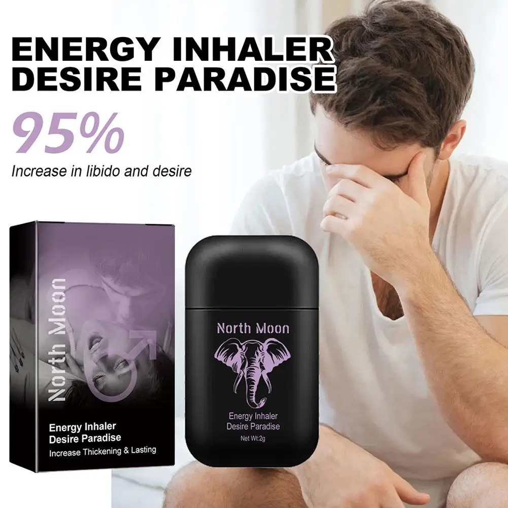 Men Energy Inhaler Aromatherapy Inhaler Exciting Liquid Relief Breathe Stick Portable Men Enhan Exciter Effective Pleasure J7x1