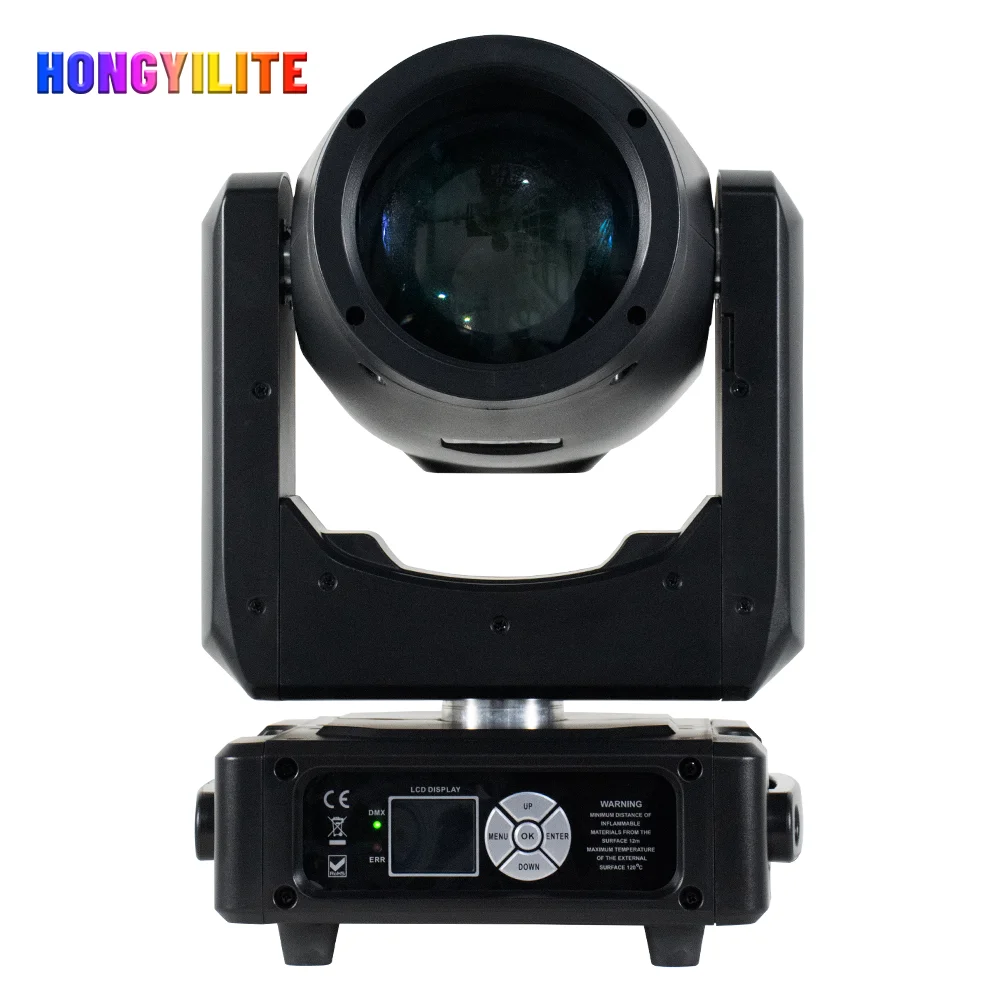 HongYiLite LED Beam Moving Head DJ Light 150W Professional Strobe High Quality DMX Stage Lighting For Parties Shows Night Club