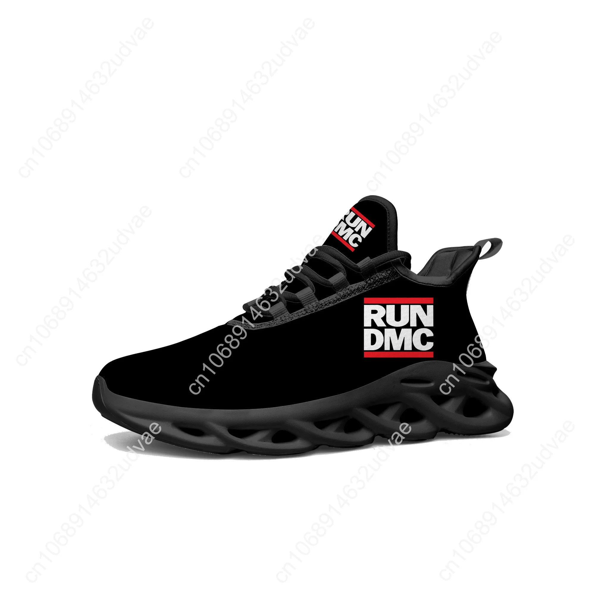 Run DMC Flats Sneakers Mens Womens Sports Running Shoes High Quality DIY Sneaker Lace Up Mesh Footwear Tailor-made Shoe