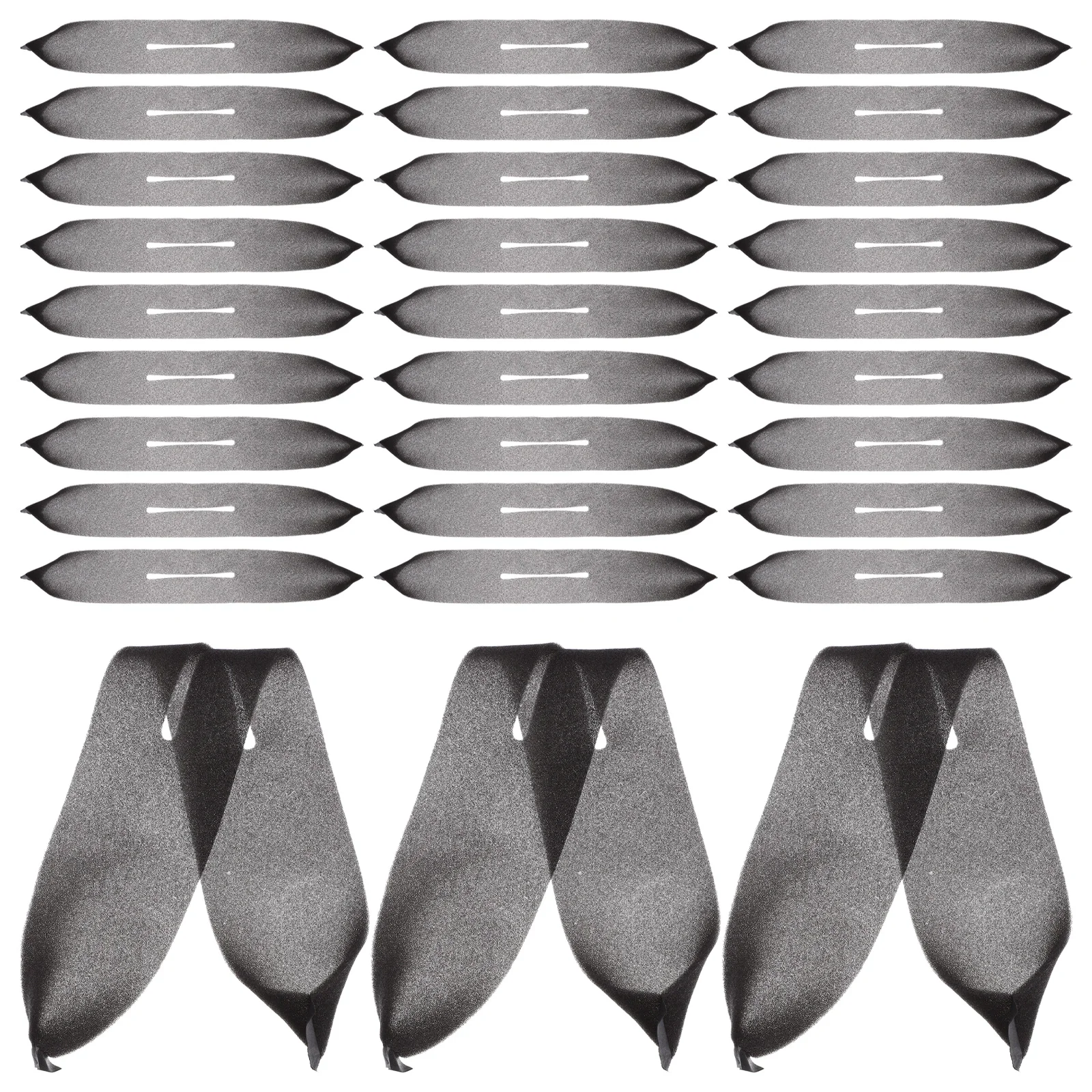 

100 Pcs Anti Skid Hanger Sponge Covers Protective Coat Rack Strips Clothes Hanger Accessories Practical Housewarming