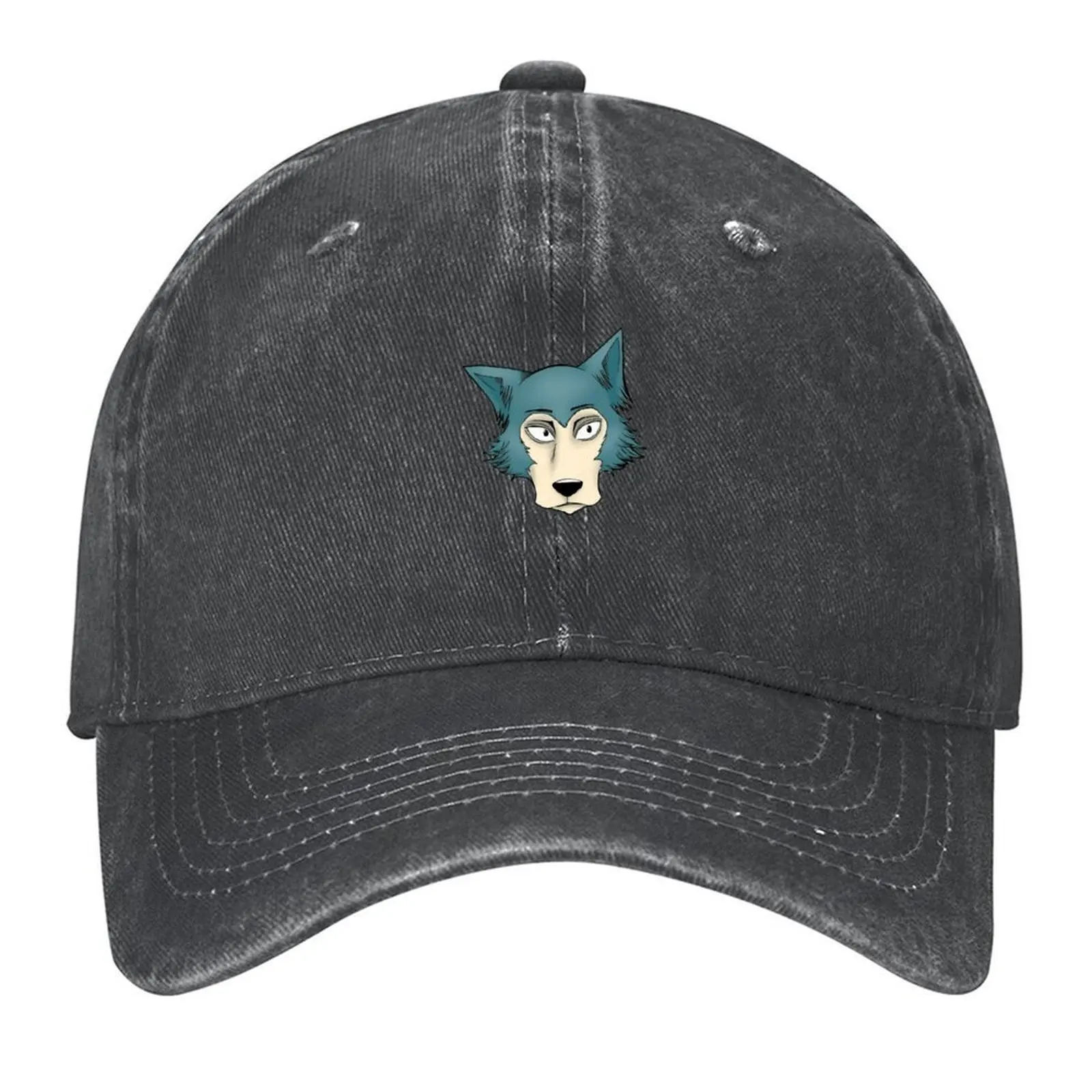 

beastars legoshi Baseball Cap Rave Military Cap Man Sun Cap Trucker Hat Women Caps Men's