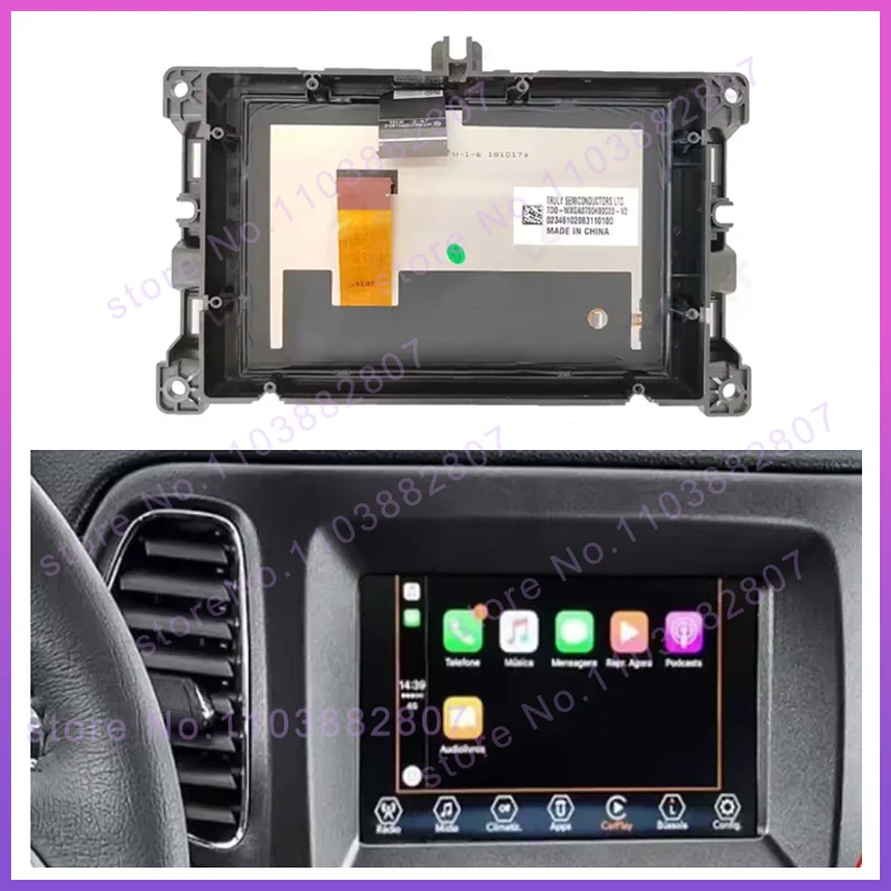 

7 inch TDO-WXGA0700K00057-V1 TD0-WXGA0700K00033-V2 TDO-WXGA0700K00033-V2 suitable for 2017-2020 Je ep Com pass LCD touch screen