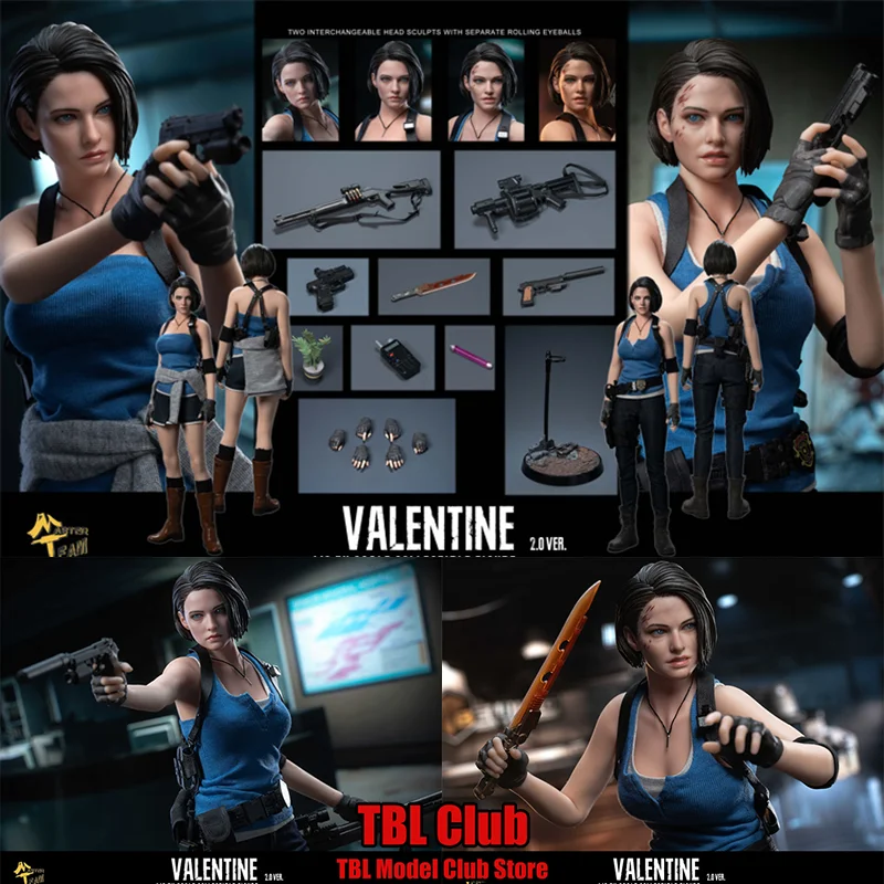 

Master Team MTTOYS 021 1/6 Scale Tactical Style Jill Classic Short Skirt Design 12inch Full Set Action Figure Soldier Pre Stock