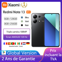 Xiaomi Redmi Note 13 4G,Smart Phones,NFC,Snapdragon® 685 Mobile Platform,5000mAh,33W charging,108 MP Camera,Global Version