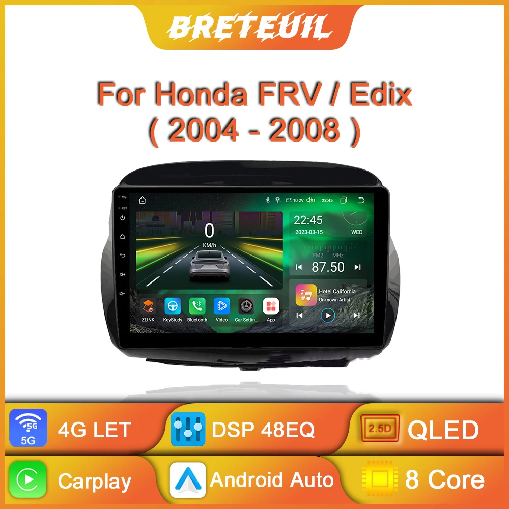 

Для Honda FRV FR-V EDIX 2004 2005 2006 2007 2008 2009 Автомобильное радио Android Мультимедиа Видеоплеер GPS Навигация Carpaly Сенсорный экран Авто Стерео Интеллектуальная система