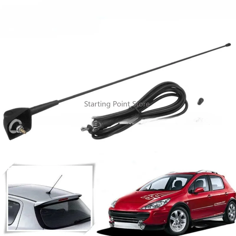 

Suitable for Antenna base + antenna for Peugeot 106 205 206 306 307 309 406 806