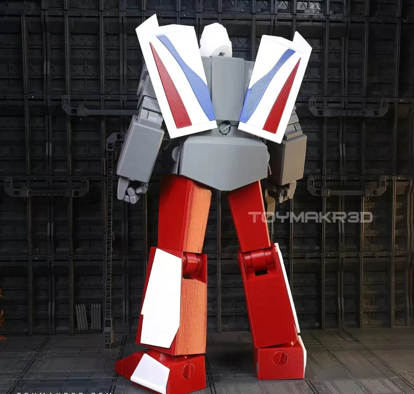 Autobot G1 3D Print Animated Character Broadside Movable Model Collection Toy